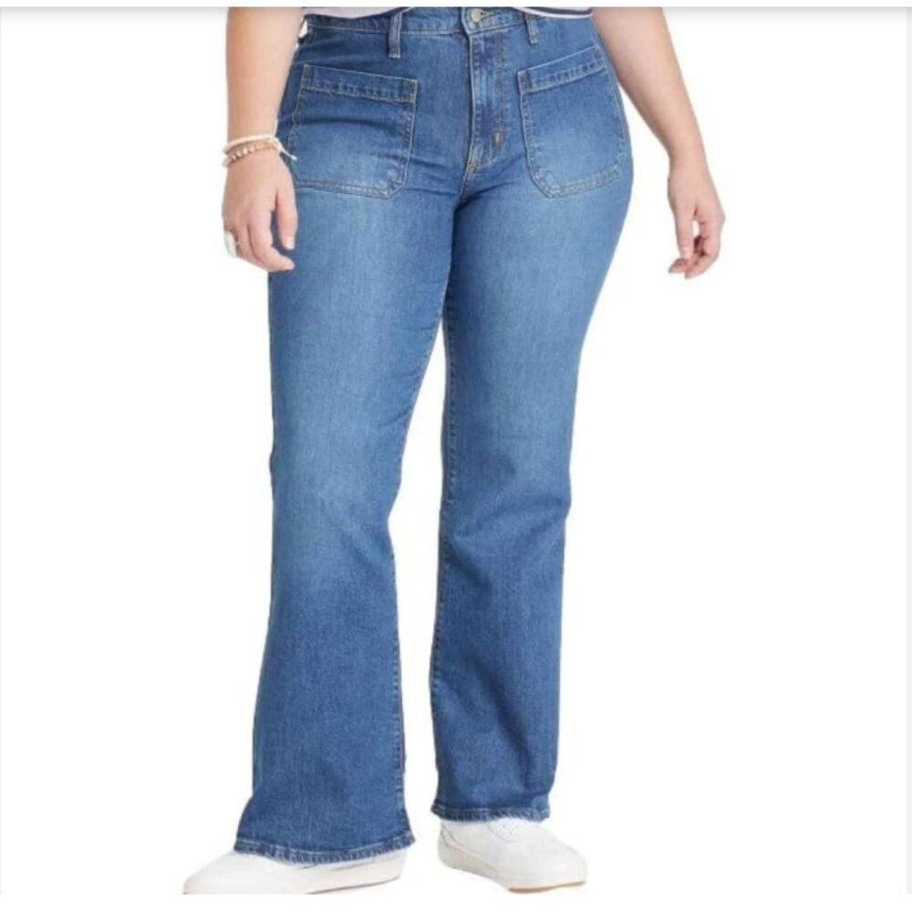 Universal Thread High Rise Flare Jeans 33 - Picture 4 of 5